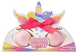 Духи, Парфюмерия, косметика Подарочный набор бомбочек для ванны - Bubble T Bomb Sweetea Unicorn Fizzer Set