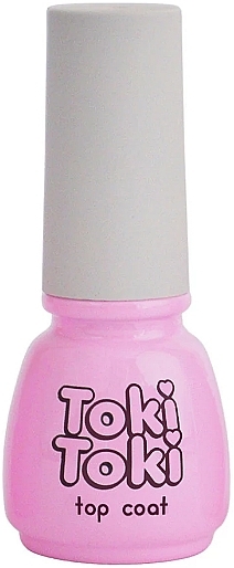 Топ без липкого слоя, без УФ-фильтров, 15 ml - Toki Toki No UV Gloss Top  — фото N1