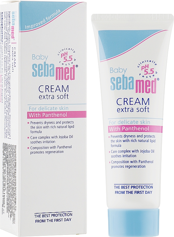 Детский крем для тела - Sebamed Extra Soft Baby Cream