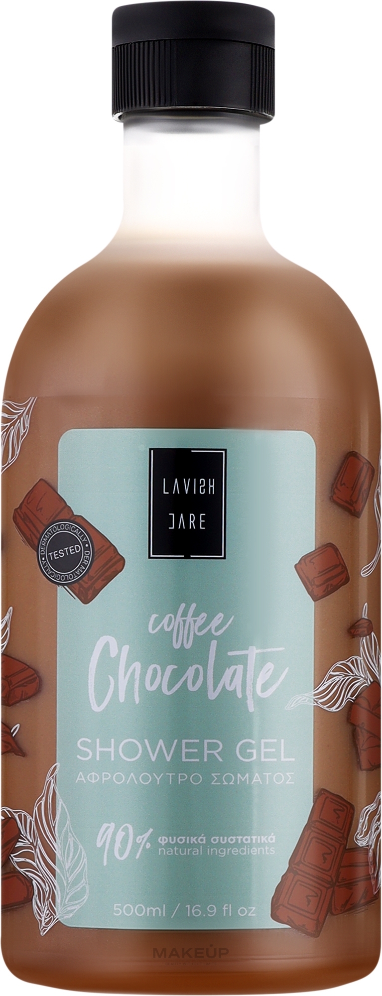 Гель для душу "Кава та шоколад" - Lavish Care Shower Gel Choco Freakshake — фото 500ml