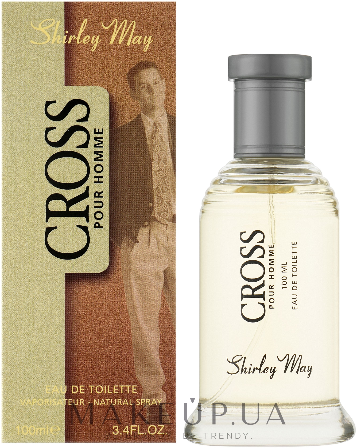 Shirley May Cross Pour Homme - Туалетна вода — фото 100ml