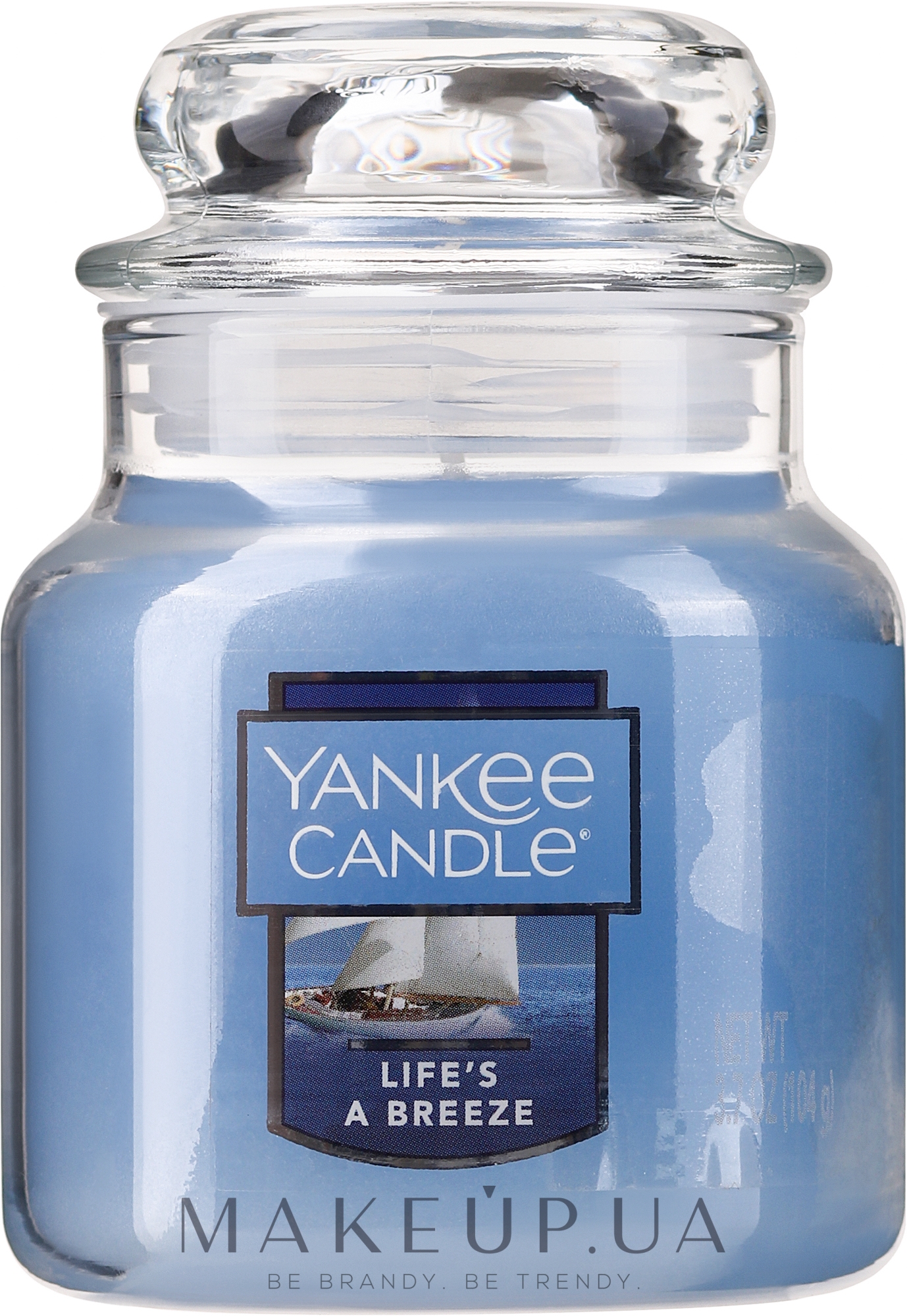 Ароматична свічка в банці "Бриз" - Yankee Candle Life's A Breeze — фото 104g