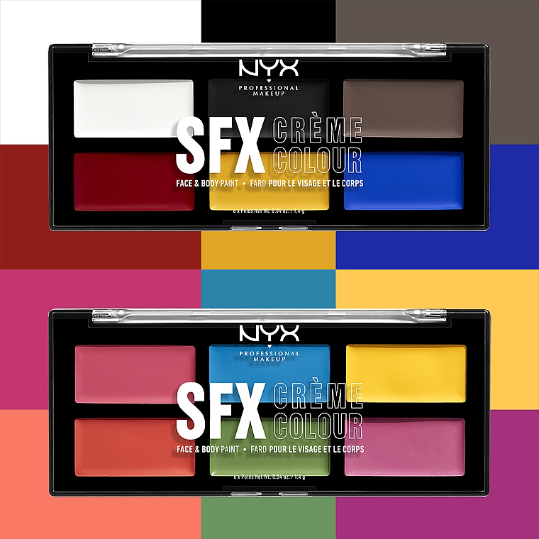 Грим для лица и тела - NYX Profession Makeup SFX Face & Body Paint — фото N6