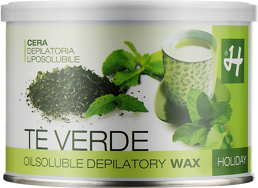 Теплый воск для депиляции с экстрактом зеленого чая - Holiday Depilatory Wax Green Tea  — фото N1