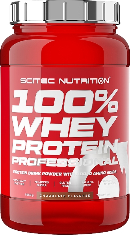 Протеин сывороточный "Шоколад" - Scitec Nutrition 100% Whey Protein Professional Chocolate — фото N1