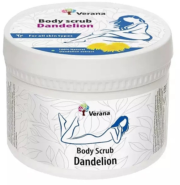 Скраб для тіла "Кульбаба" - Verana Body Scrub Dandelion — фото N1