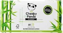 Духи, Парфюмерия, косметика Бамбуковые столовые салфетки, 50 шт - The Cheeky Panda