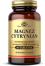 Диетическая добавка "Цитрат магния" - Solgar Health & Beauty Magnesium Citrate — фото N2