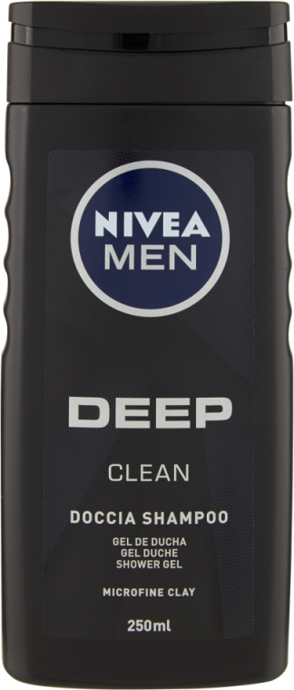 Гель для душу "Deep" - Nivea Deep Clean Gel — фото N1