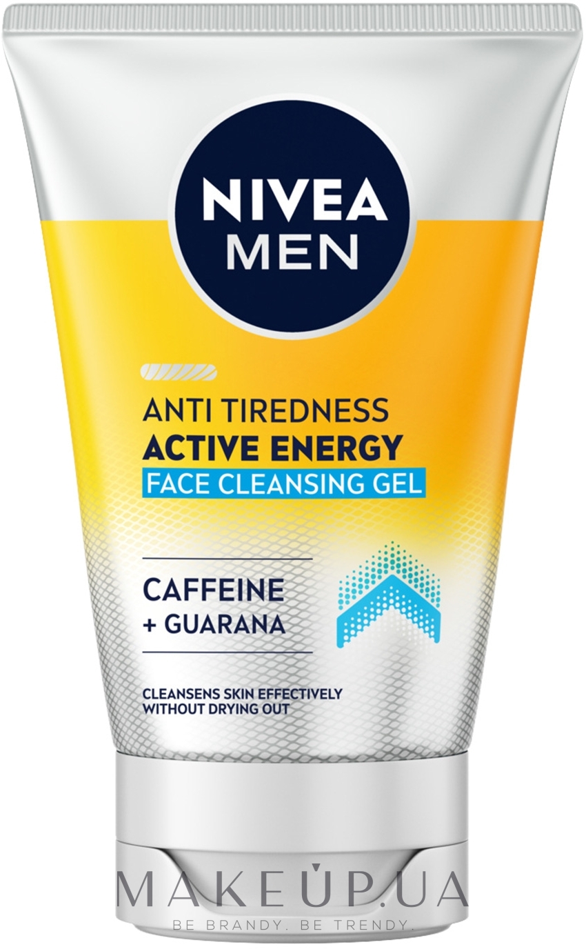 Гель для умывания против усталости "Активная энергия" - NIVEA MEN Anti Tiredness Active Energy Face Cleansing Gel — фото 100ml