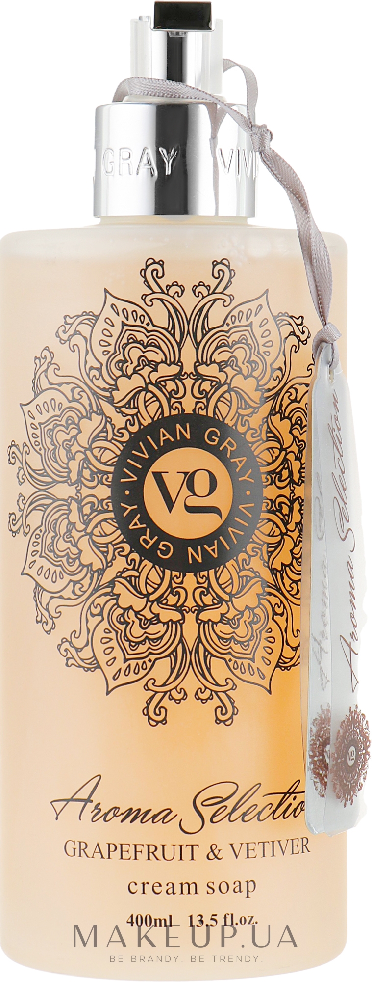 Рідке крем-мило - Vivian Gray Aroma Selection Grapefruit & Vetiver Cream Soap — фото 400ml