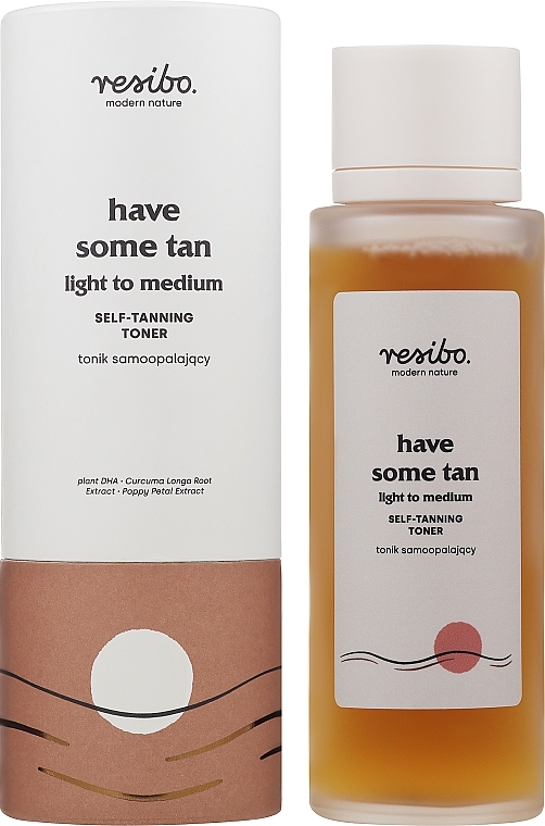Натуральный тоник для автозагара - Resibo Have Some Tan! Natural Self-Tanning Toner — фото N2