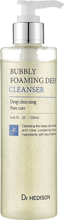 Пінка для глибокого очищення 3 в 1 - Dr.Hedison Bubbly Foaming Deep Cleansing 3in1 — фото N1