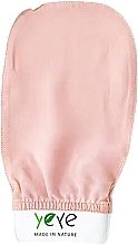 Пилинг-перчатка шелковая, розовая - Yeye — фото N1