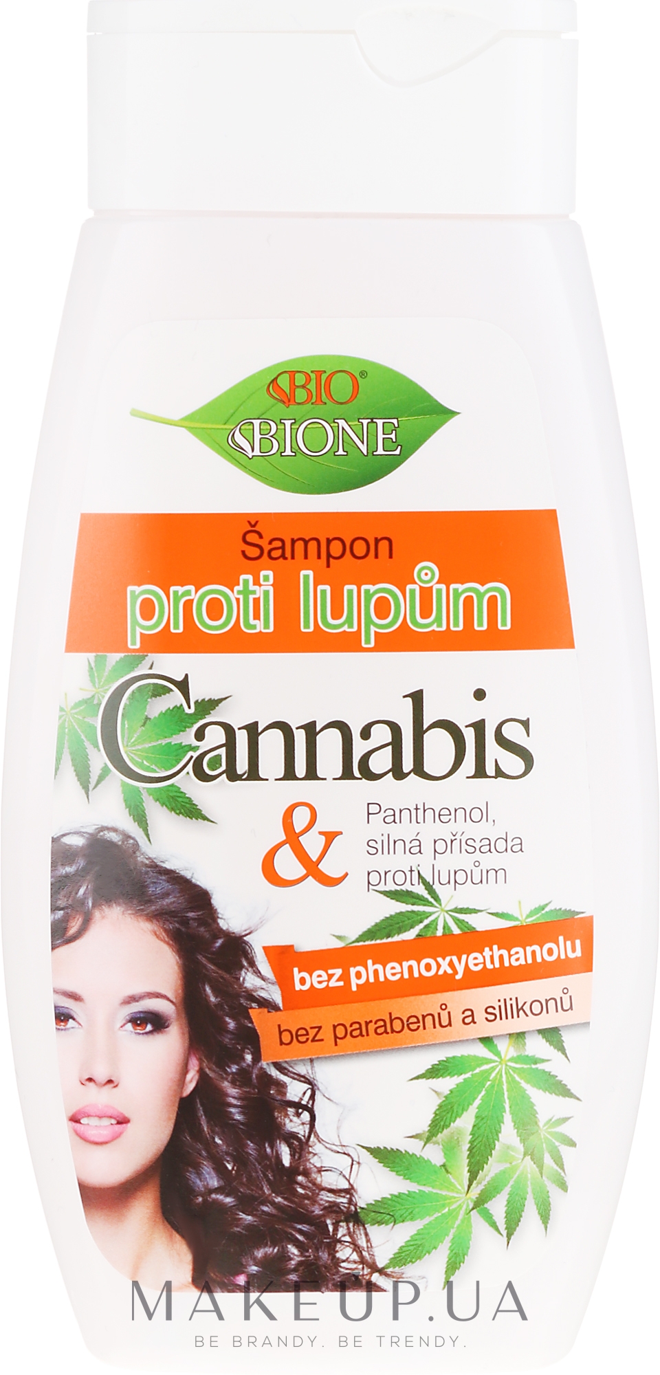 Шампунь против перхоти - Bione Cosmetics Cannabis Anti-dandruff Shampoo For Women — фото 260ml