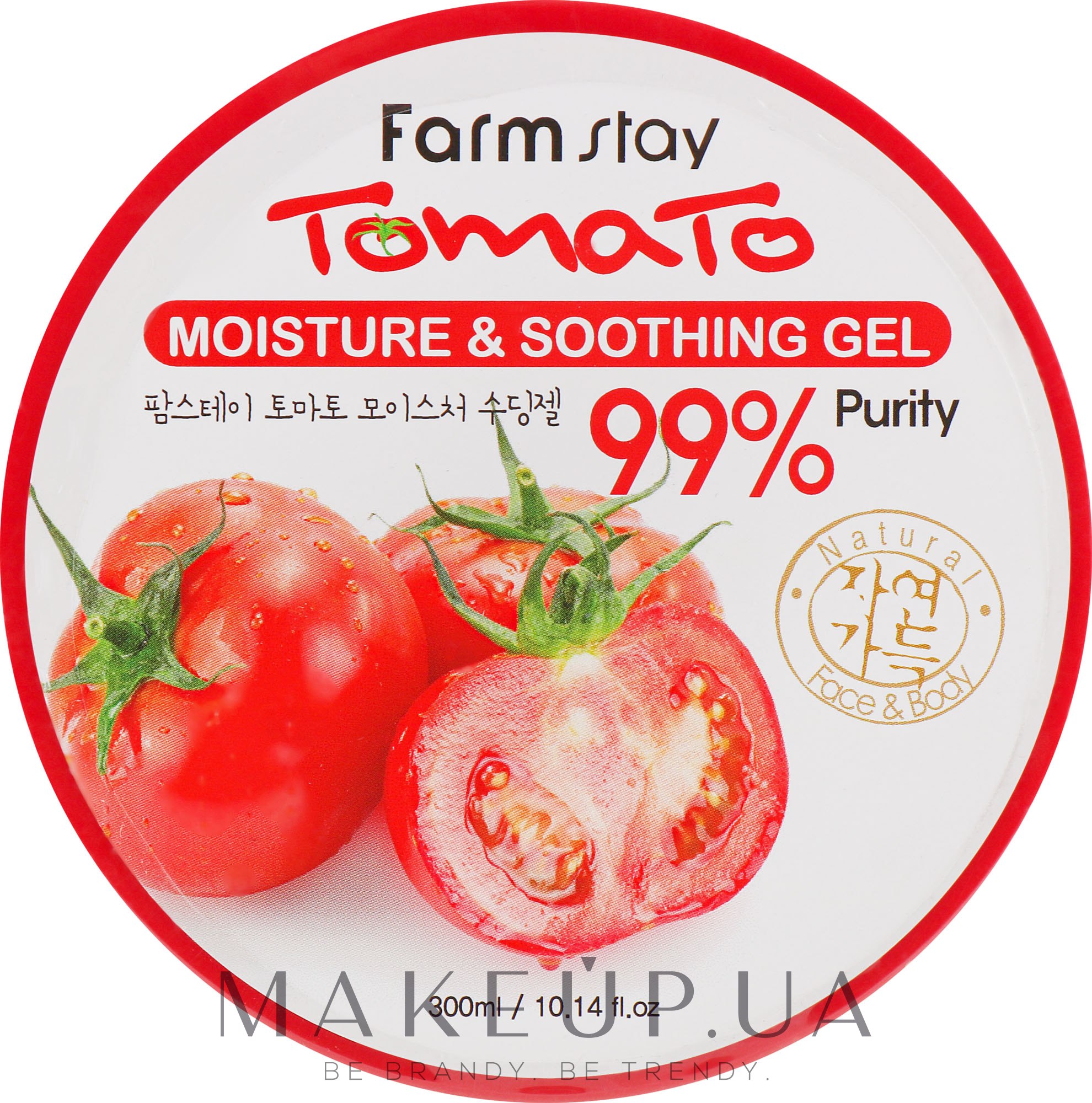 Универсальный гель с экстрактом томата - Farmstay Tomato Moisture Soothing Gel — фото 300ml