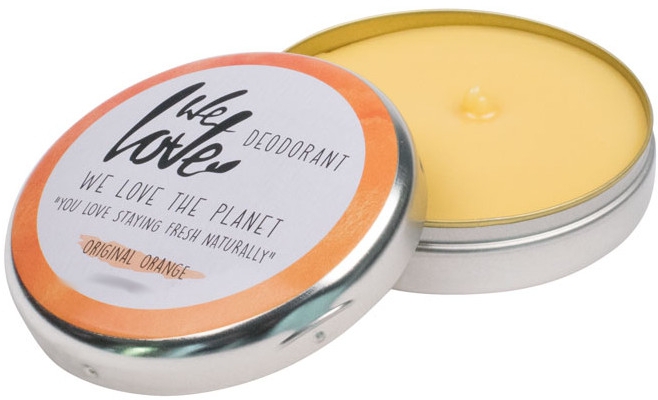 Натуральный кремовый дезодорант "Original Orange" - We Love The Planet Deodorant Original Orange