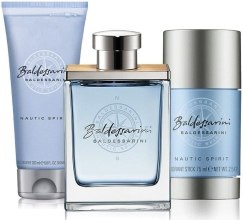 Духи, Парфюмерия, косметика Baldessarini Nautic Spirit - Набор ( edt 90ml + s/g 200ml + deo-stik 75ml)