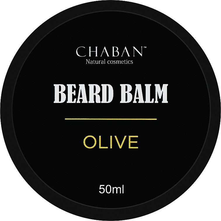Бальзам для бороды "Olive" - Chaban Natural Cosmetics Beard Balm — фото N1