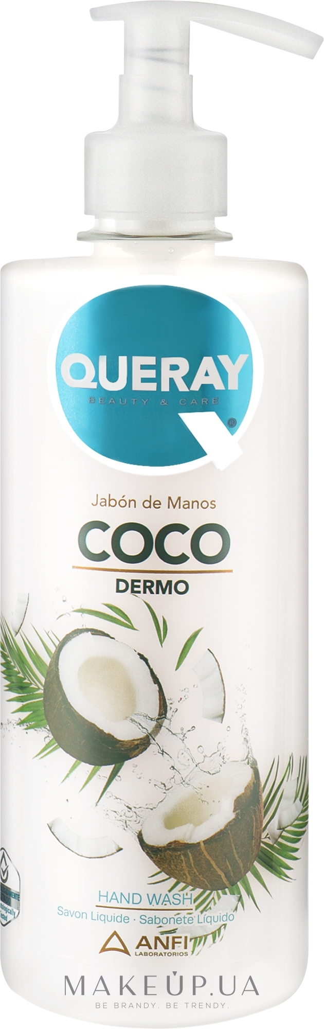 Жидкое мыло для рук "Кокос" - Queray Coco Liquid Hand Soap — фото 500ml