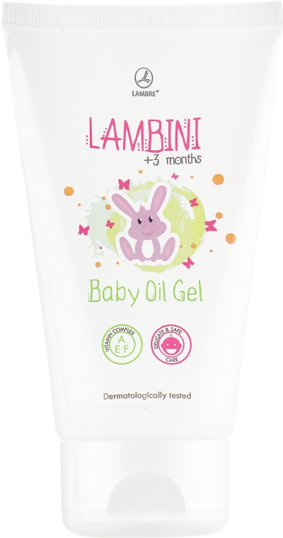 Гель-масло для детей - Lambre Lambini Baby Oil Gel — фото N1