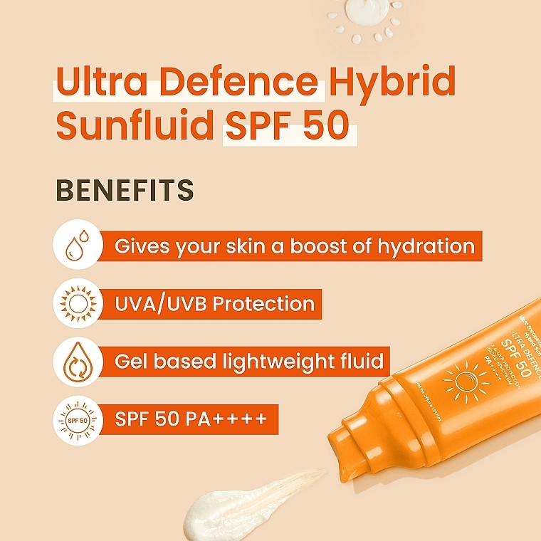 Гибридный солнцезащитный флюид SPF 50 - Earth Rhythm Ultra Defence Hybrid Sun Fluid SPF 50 — фото N2