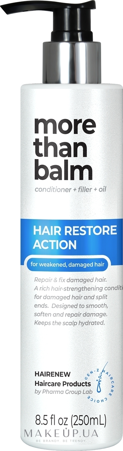 Бальзам для волос "Экспресс-восстановление" - Hairenew Hair Restore Action Balm Hair — фото 250ml
