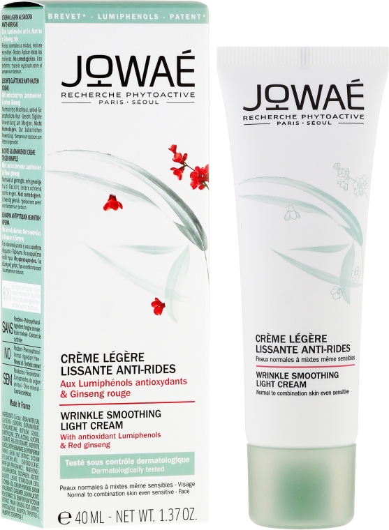 Легкий крем для лица - Jowae Wrinkle Smoothing Light Cream — фото N2