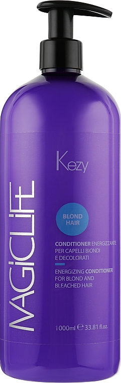 Кондиционер укрепляющий для светлых волос - Kezy Magic Life Blond Hair Energizing Conditioner — фото N3