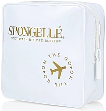 Дорожній водонепроникний футляр, білий - Spongelle Travel Case White Pack — фото N3