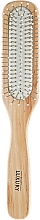 Парфумерія, косметика Масажна щітка для волосся, HB-03-03, дерев'яна пряма - Beauty LUXURY