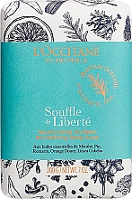 Мыло "Дыхание свободы" - L'Occitane Souffle De Liberté Revitalizing Body Soap — фото N1