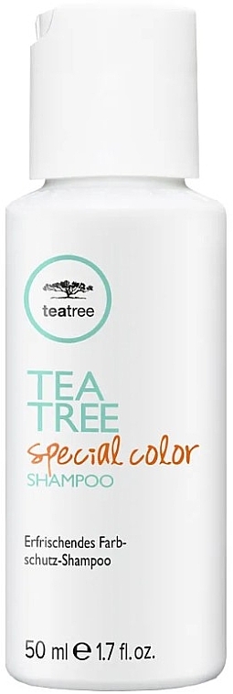 Бодрящий шампунь для окрашенных волос - Paul Mitchell Tea Tree Special Color Shampoo (мини) — фото N1