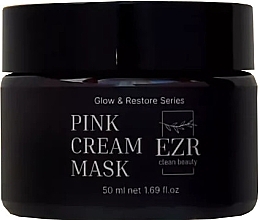 Духи, Парфюмерия, косметика Дневная розовая маска для лица - EZR Clean Beauty Glow & Restore Series Pink Cream Mask