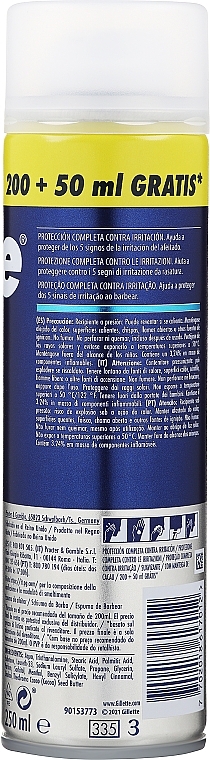 Пена для бритья "Питающая и Тонизирующая" - Gillette Series Conditioning Shave Foam For Men — фото N2