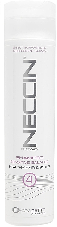 Шампунь для волос - Grazette Neccin Shampoo Sensitive Balance 4 — фото N2