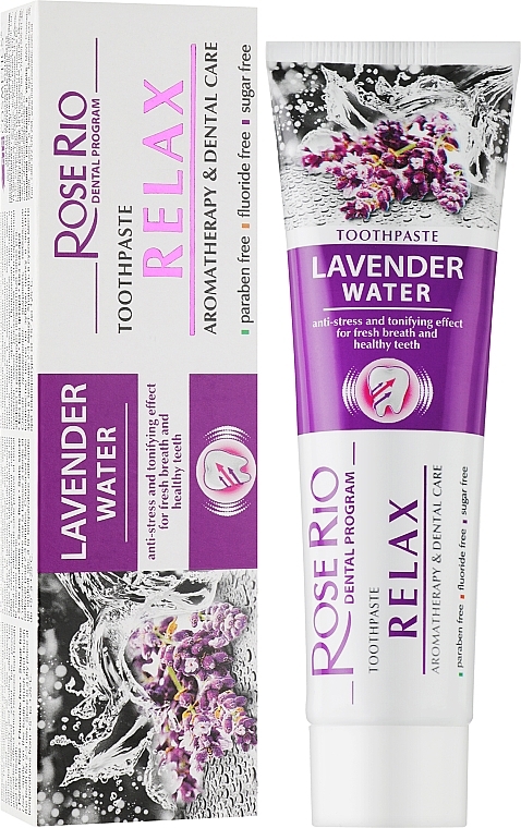 Зубная паста - Rose Rio Relax Toothpaste — фото N2