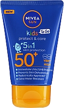 Духи, Парфюмерия, косметика Солнцезащитный бальзам для детей - NIVEA Sun Kids Protect & Care 5in1 Skin Protection SPF50+