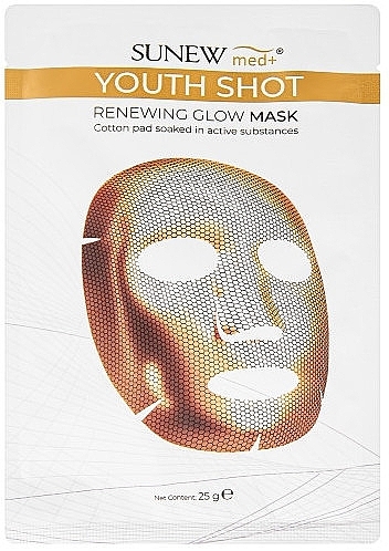 Відновлювальна маска для сяяння шкіри - Sunew Med+ Youth Shot Renewing Glow Mask — фото N1