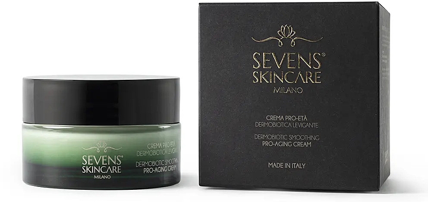 Антивозрастной крем для лица - Sevens Skincare Smoothing Dermobiotic Property Cream — фото N1