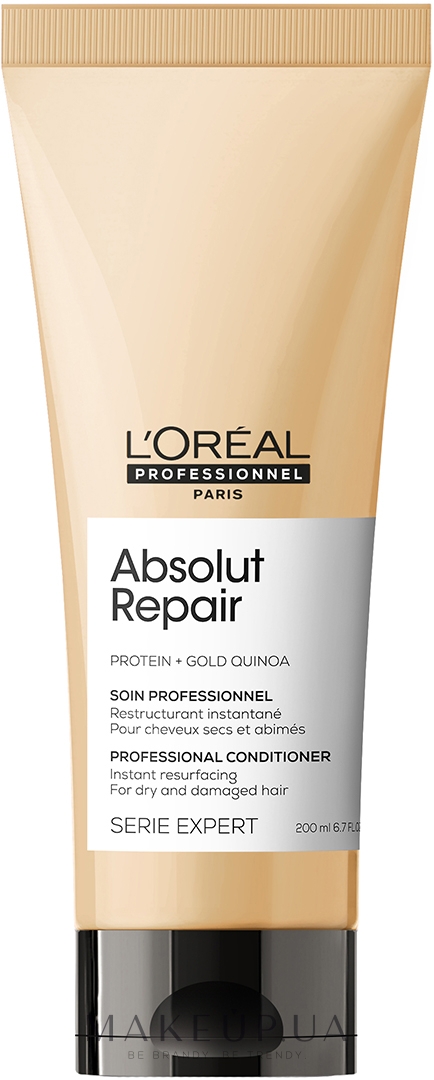 Кондиціонер для інтенсивного відновлення пошкодженого волосся - L'Oreal Professionnel Serie Expert Absolut Repair Gold Quinoa+Protein Conditioner — фото 200ml NEW