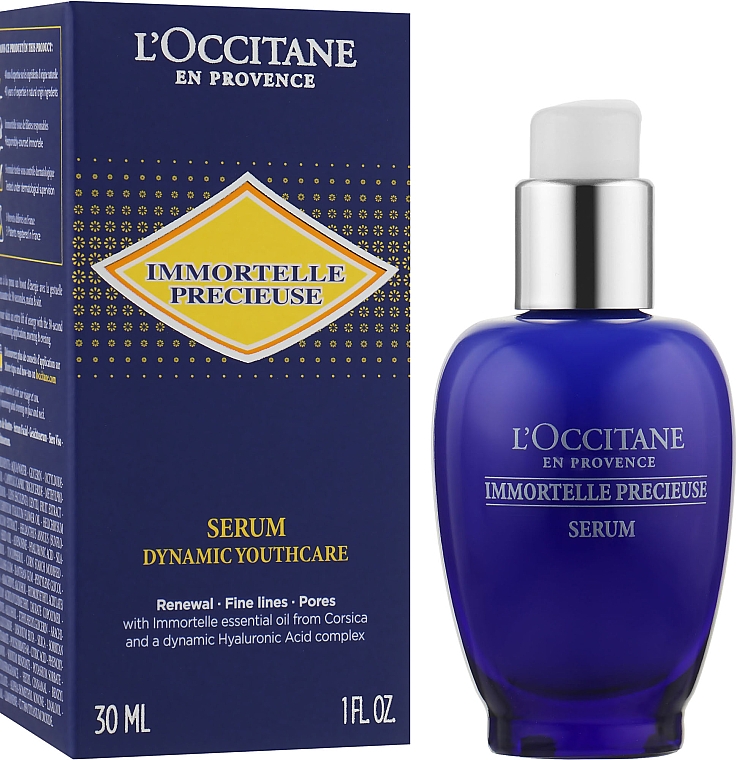 Регенерувальна сироватка для обличчя - L'Occitane Immortelle Precious Serum — фото N2