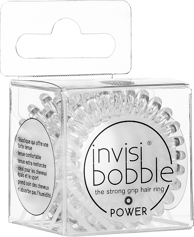 Резинка для волосся - Invisibobble Power Crystal Clear — фото N2