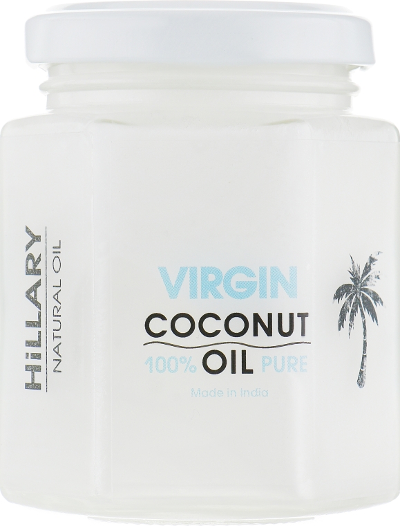Нерафіноване кокосове масло - Hillary Virgin Coconut Oil — фото N3