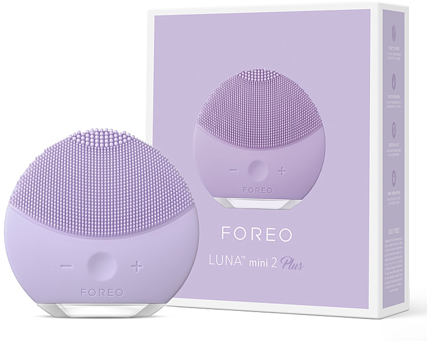 Щетка для очистки и массажа лица - Foreo Luna Mini 2 Plus Lavender — фото N3