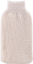 Бавовняна мочалка-рукавичка для тіла, біла - RedRings Cotton Pouch — фото N1