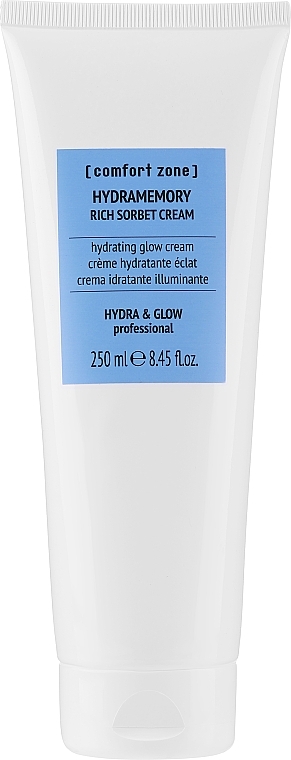 Насичений крем-сорбет для глибокого зволоження та сяйва - Comfort Zone Hydramemory Rich Sorbet Cream — фото N1