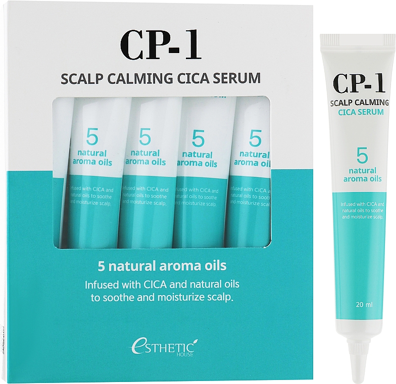 Успокаивающая сыворотка для кожи головы - Esthetic House CP-1 Scalp Calming Cica Serum — фото N2