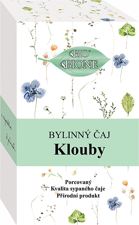 Трав'яний чай "Для суглобів", 20 пакетиків - Bione Cosmetics Joints Herbal Tea XL — фото N1