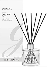 Парфумерія, косметика Аромадифузор - Grace Cole White Nectarine & Pear Reed Diffuser